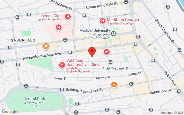 Карта расположения