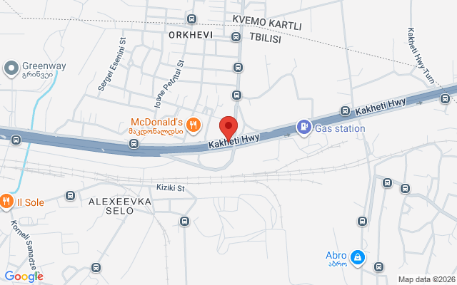 Карта расположения