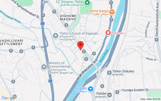 Карта расположения