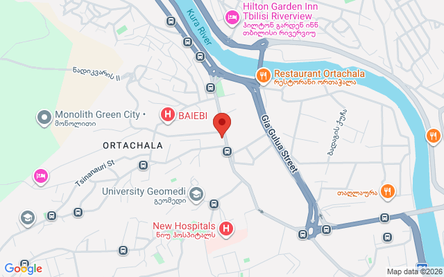 Карта расположения