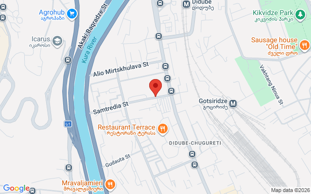Карта расположения
