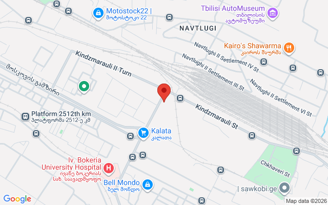 Карта расположения
