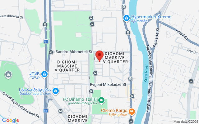 Карта расположения