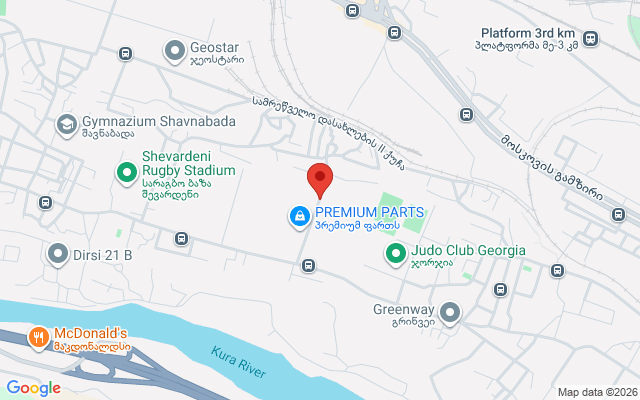 Карта расположения