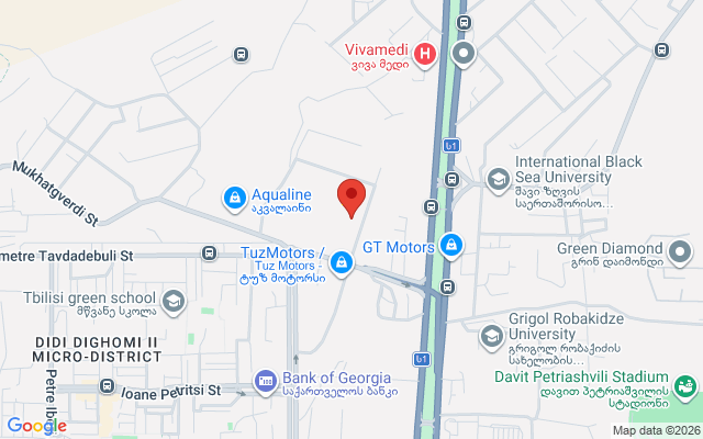 Карта расположения