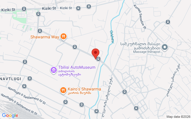 Карта расположения