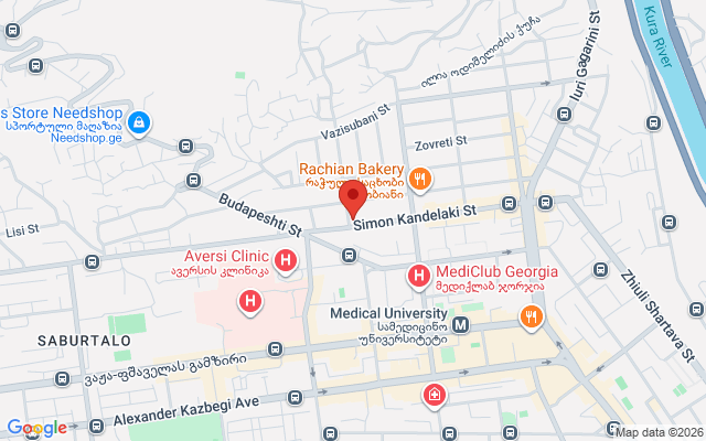 Карта расположения