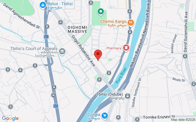 Карта расположения