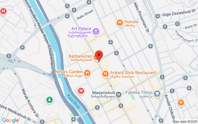 Карта расположения
