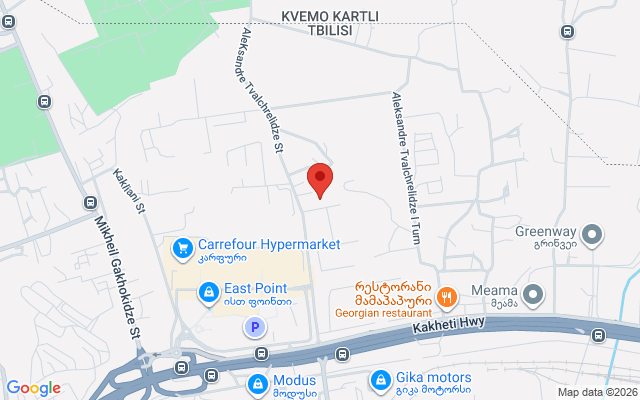 Карта расположения