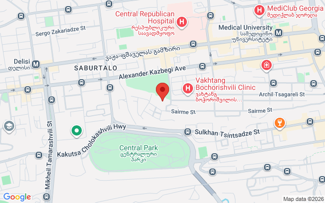 Карта расположения