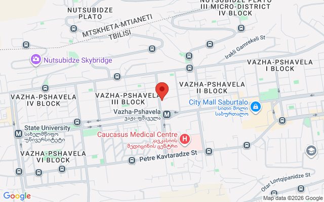 Карта расположения