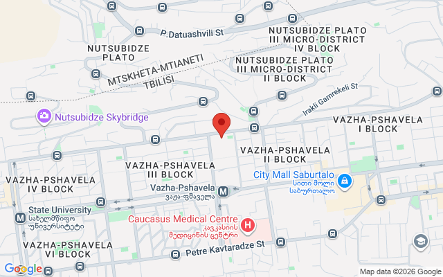 Карта расположения