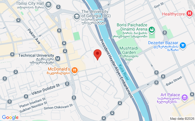 Карта расположения