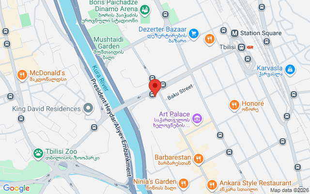 Карта расположения