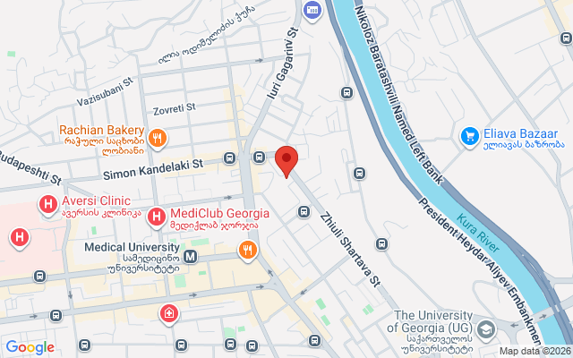 Карта расположения