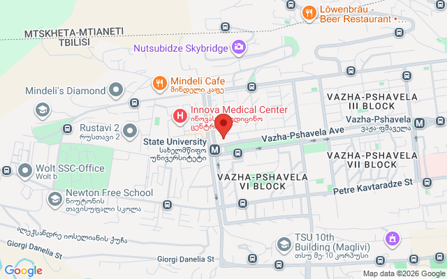 Карта расположения