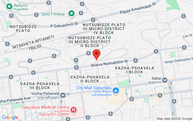 Карта расположения