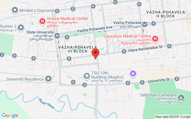 Карта расположения