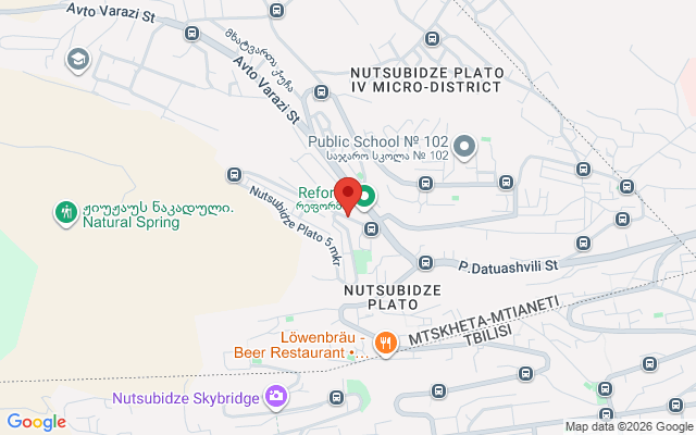 Карта расположения