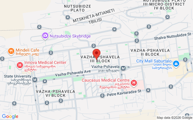Карта расположения