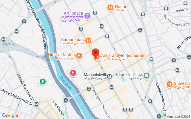 Карта расположения