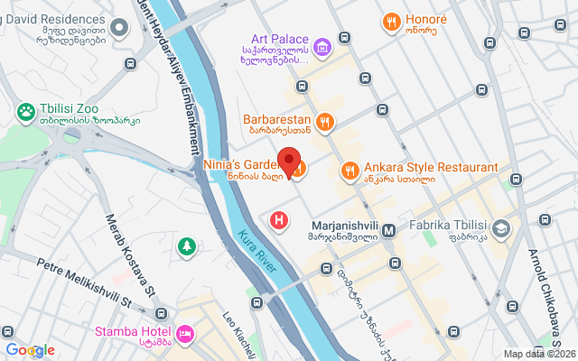 Карта расположения