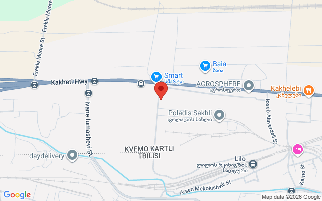 Карта расположения