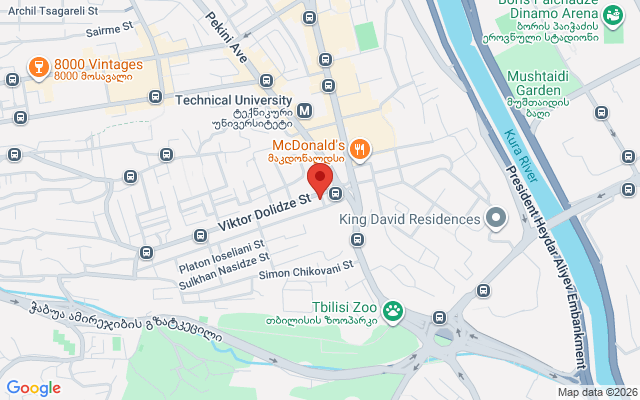 Карта расположения