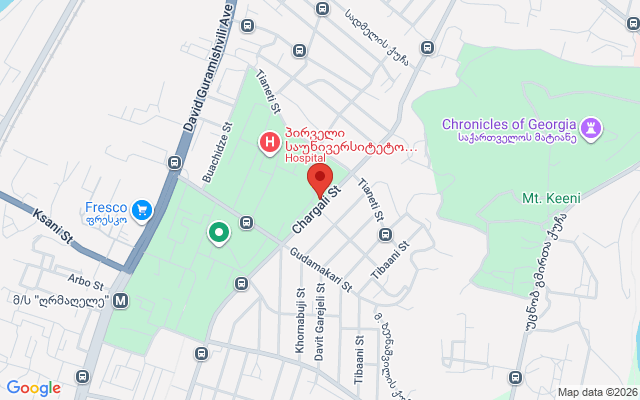 Карта расположения
