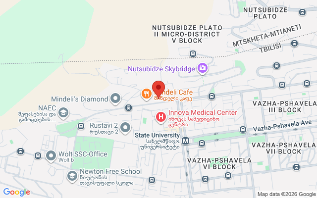 Карта расположения