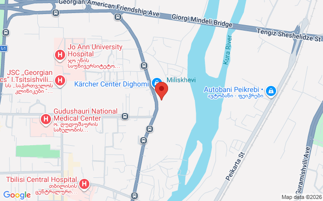 Карта расположения