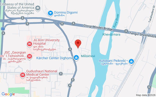 Карта расположения