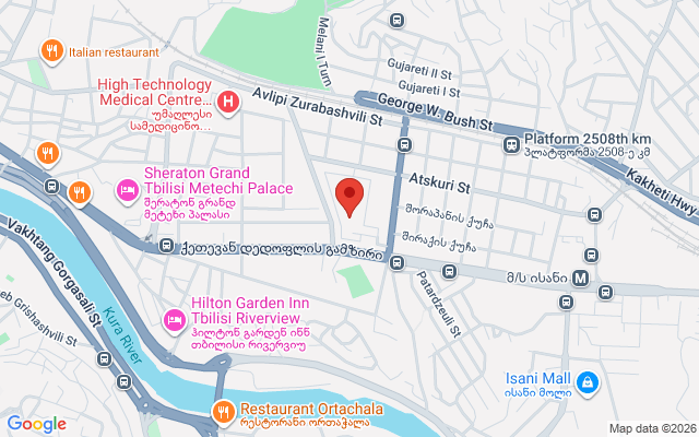 Карта расположения