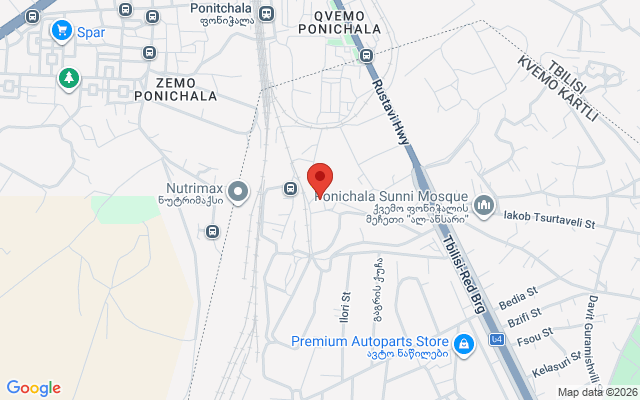 Карта расположения