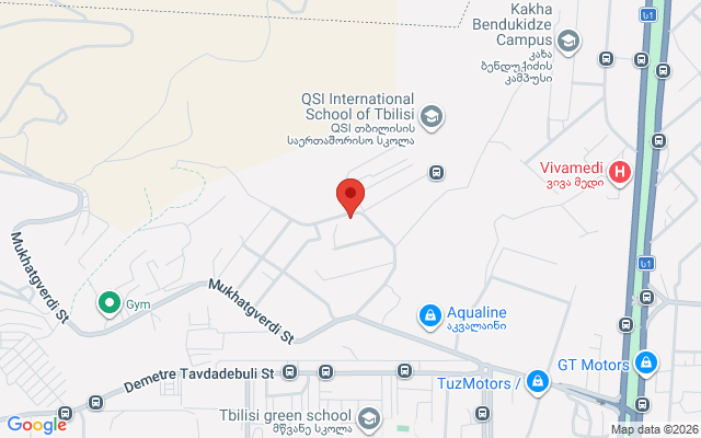 Карта расположения