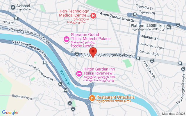 Карта расположения