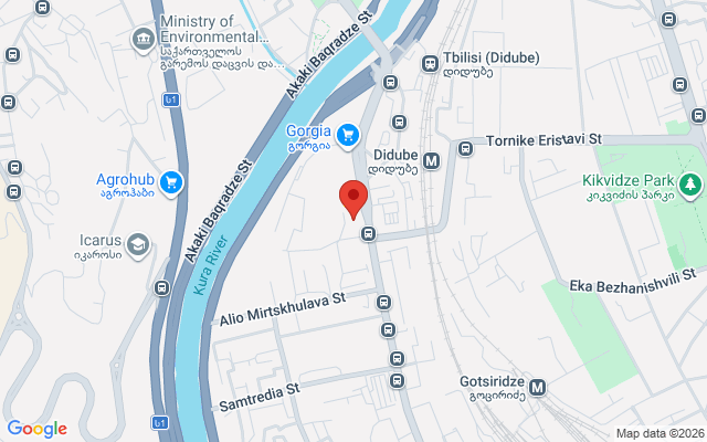 Карта расположения