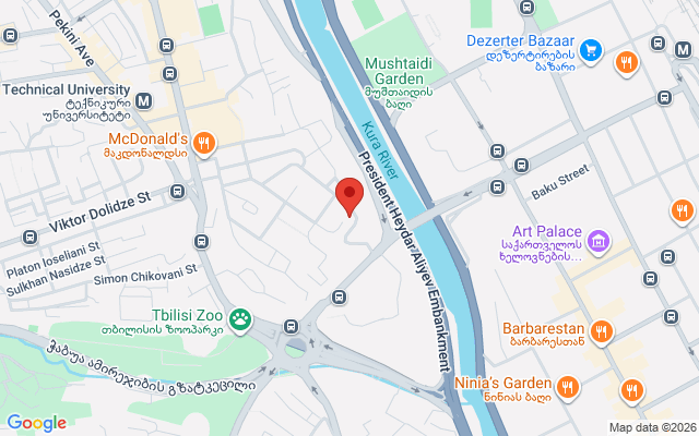 Карта расположения