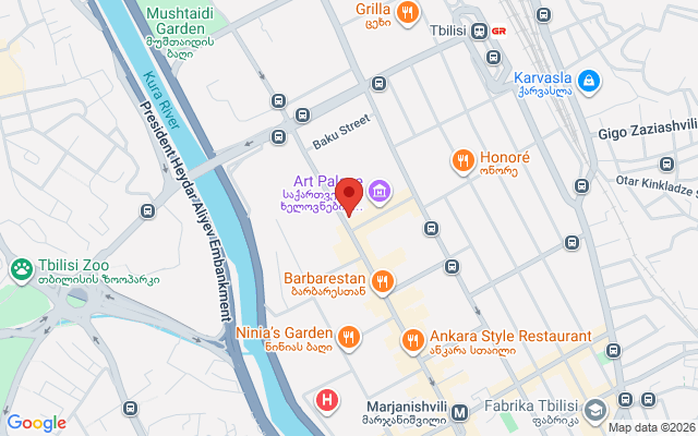 Карта расположения