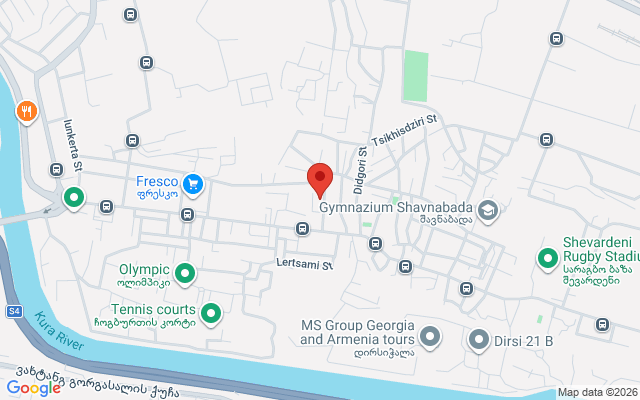 Карта расположения