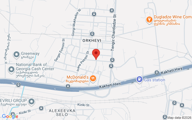Карта расположения