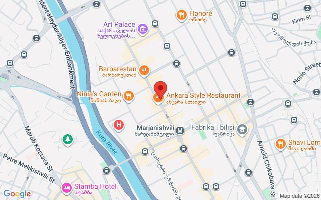 Карта расположения