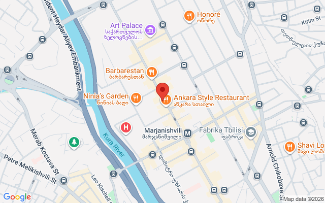 Карта расположения