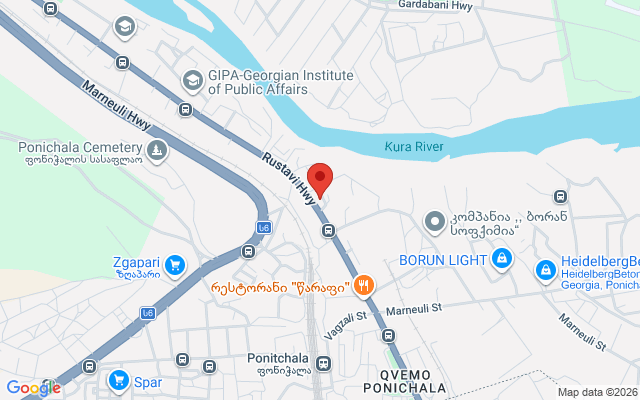 Карта расположения