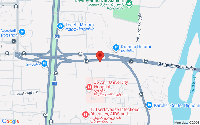 Карта расположения