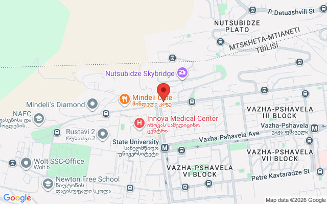 Карта расположения