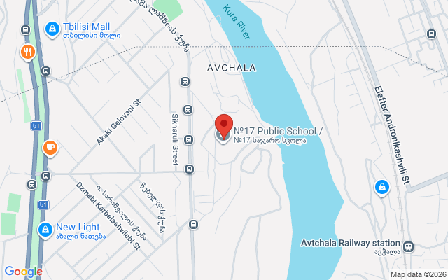 Карта расположения