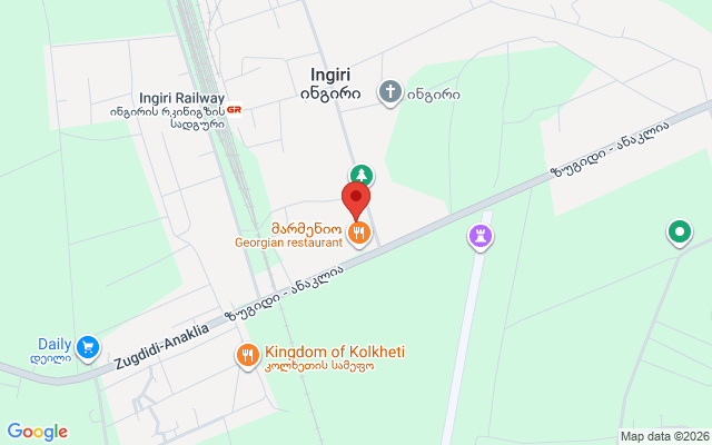 Карта расположения