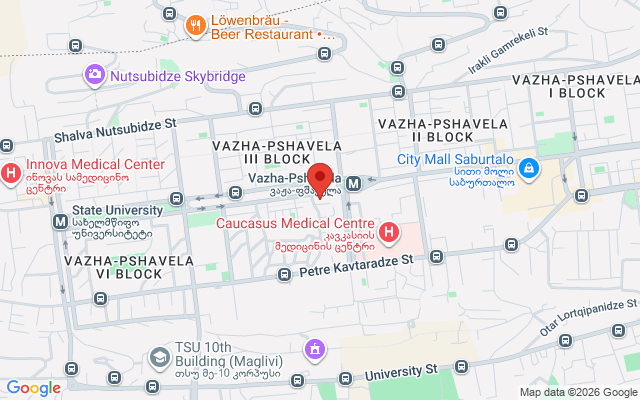 Карта расположения